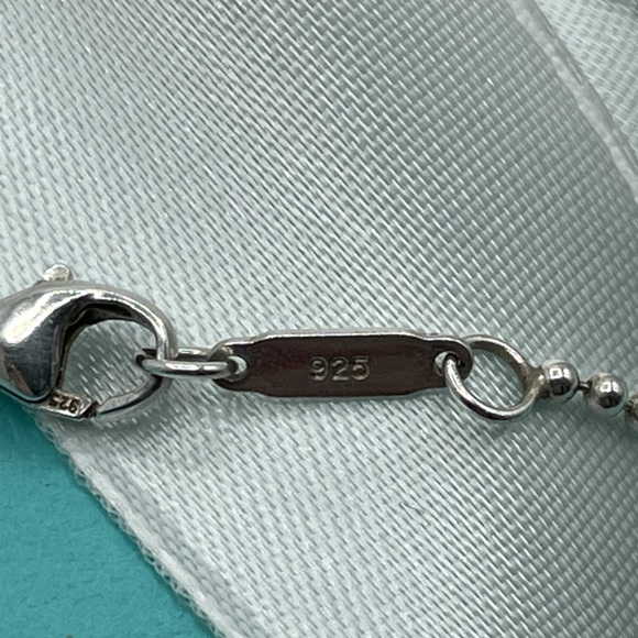 🎄Tiffany & Co Drop Ball Bead Graduated Necklace - Picture 5 of 7
